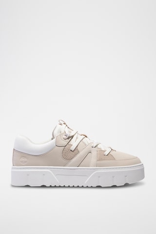 Baskets en nubuck - Blanc
