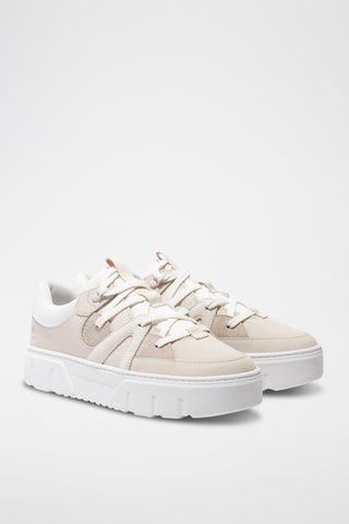 Baskets en nubuck - Blanc