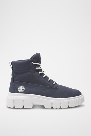 Tennis montantes plateformes - Bleu foncé