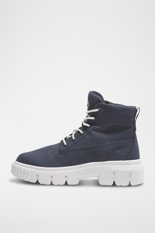Tennis montantes plateformes - Bleu foncé