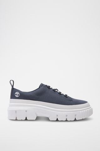Tennis plateformes - Bleu foncé