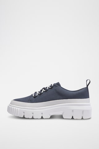 Tennis plateformes - Bleu foncé