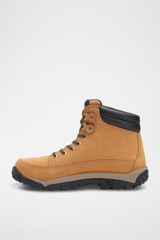 Boots en cuir - Beige