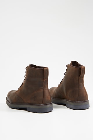 Boots en cuir - Marron