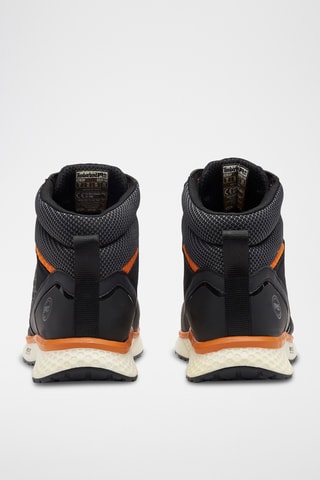Baskets montantes en cuir - Noir