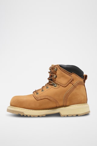 Boots en cuir - Marron