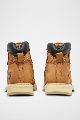 Boots en cuir - Marron