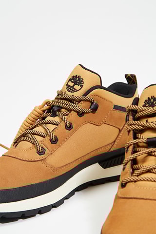 Baskets en cuir - Camel