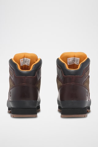 Boots en cuir - Bordeaux