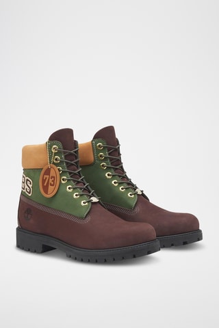Boots en nubuck - Marron