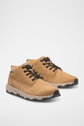 Baskets en nubuck - Beige