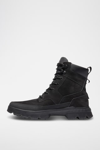 Boots en nubuck - Noir