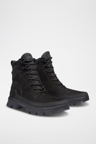 Boots en nubuck - Noir