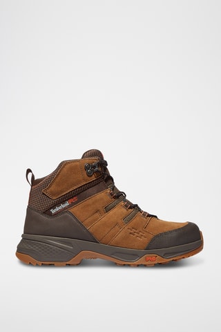 Boots en cuir - Marron