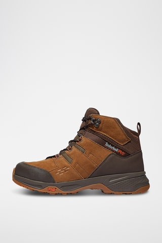 Boots en cuir - Marron