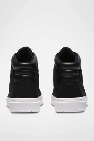 Baskets montantes en cuir - Noir