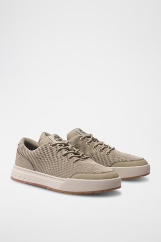 Tennis en cuir - Marron clair