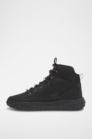 Chaussures de randonnée en cuir - Noir