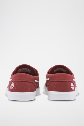 Chaussures bateau - Rouge