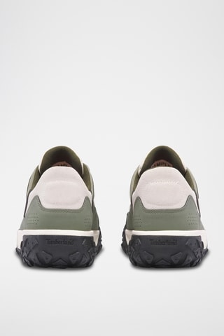 Baskets en cuir - Vert foncé