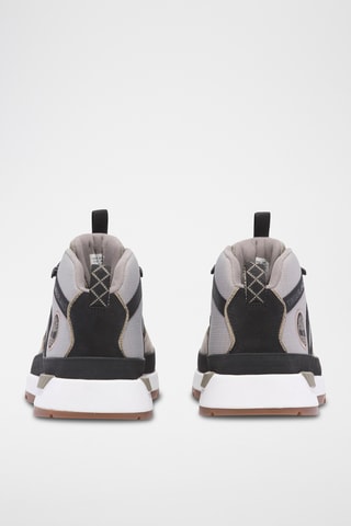 Baskets en cuir - Gris foncé