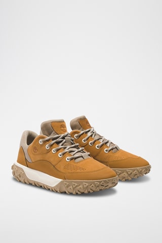 Baskets en cuir - Marron