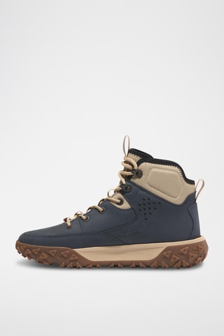 Chaussures de randonnée en cuir - Bleu foncé