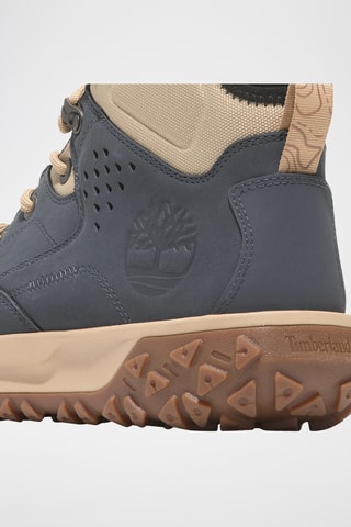 Chaussures de randonnée en cuir - Bleu foncé