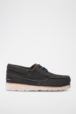 Mocassins en nubuck - Gris foncé