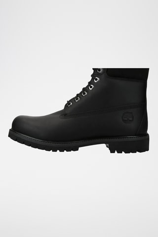 Boots en cuir - Noir
