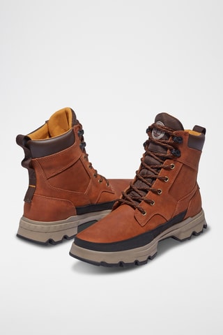 Boots en cuir - Marron