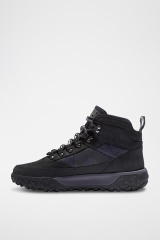 Chaussures de randonnée en cuir - Noir
