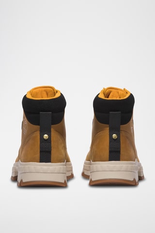 Boots en cuir - Marron