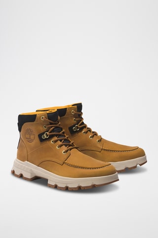Boots en cuir - Marron
