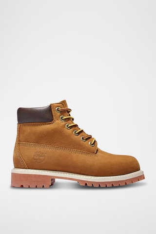 Boots en cuir - Marron