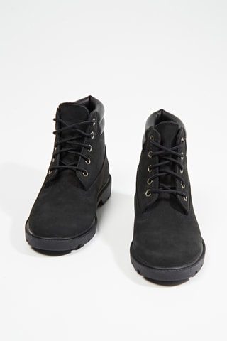 Boots en cuir - Noir