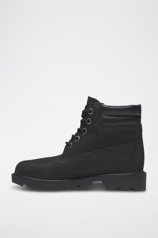 Boots en cuir - Noir