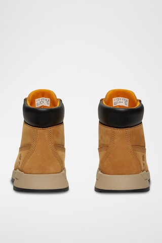 Baskets montantes en cuir - Camel