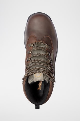 Chaussures montantes de randonnée en cuir - Marron