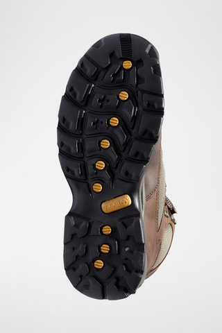 Chaussures montantes de randonnée en cuir - Marron
