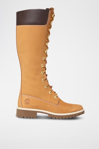 Bottes en cuir - Camel