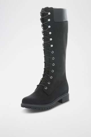 Bottes en cuir - Noir
