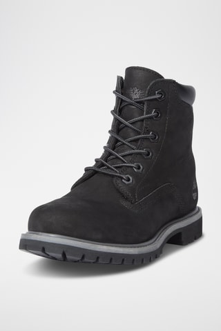 Bottines en cuir - Noir