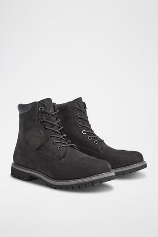 Bottines en cuir - Noir