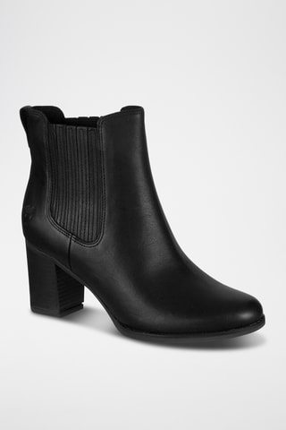 Bottines en cuir - Noir