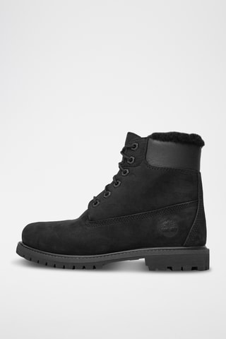 Bottines en cuir - Noir