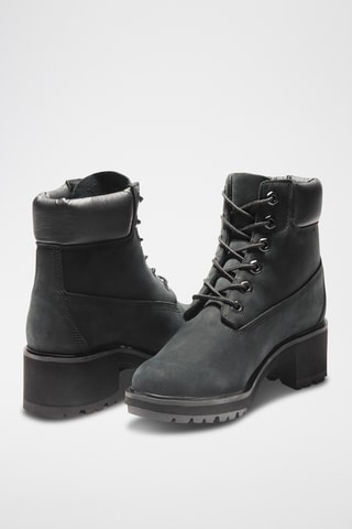 Bottines en cuir - Noir
