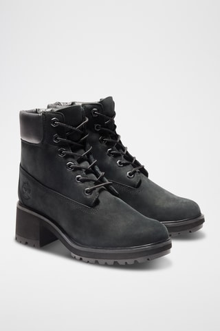 Bottines en cuir - Noir