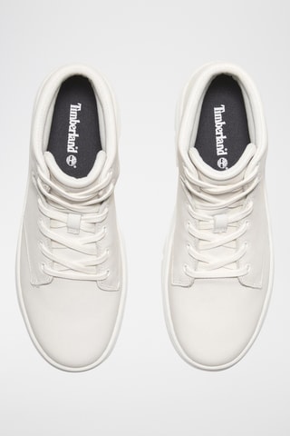Baskets montantes en cuir - Blanc