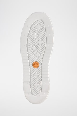 Baskets montantes en cuir - Blanc